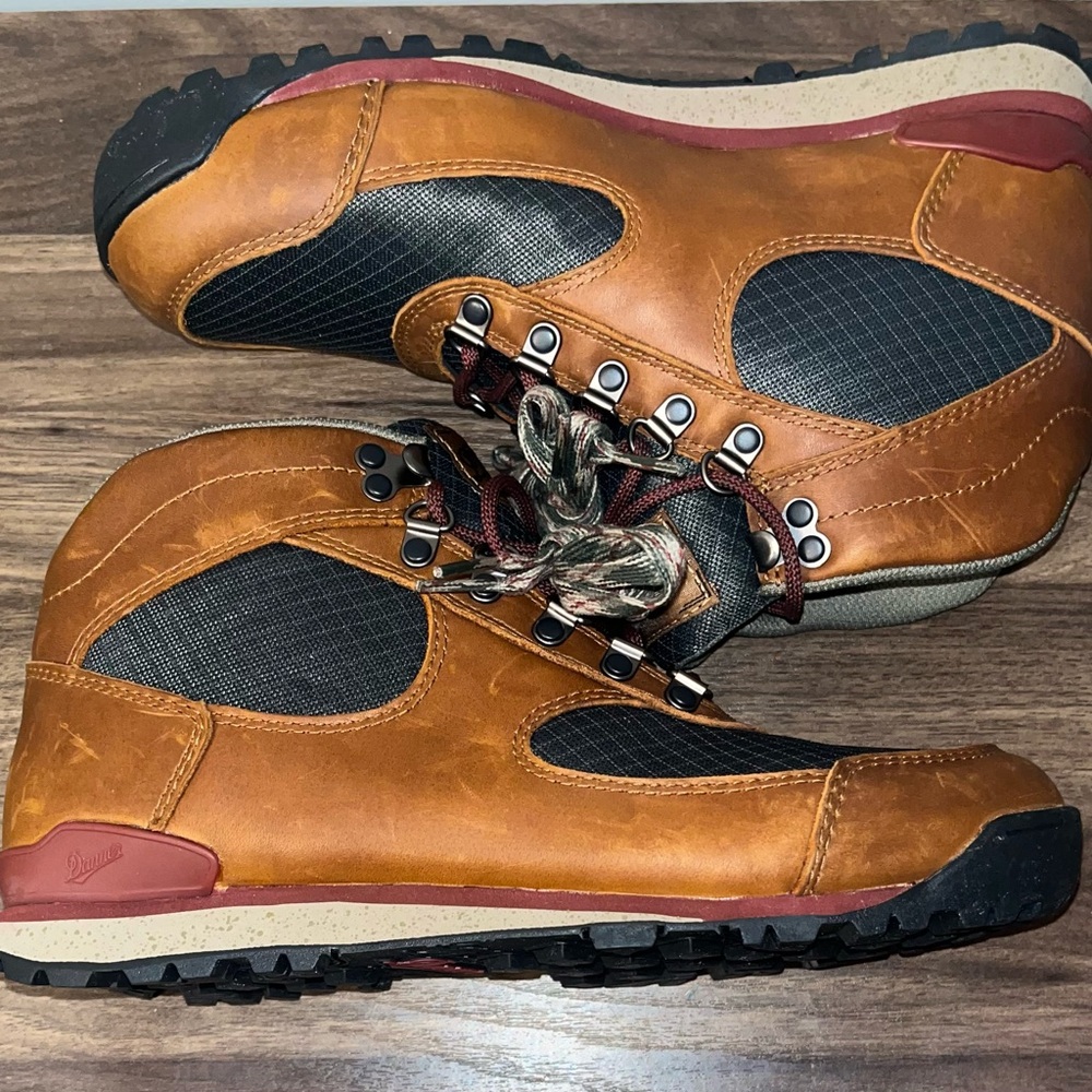 Danner Tan and Black Outdoor Boots
